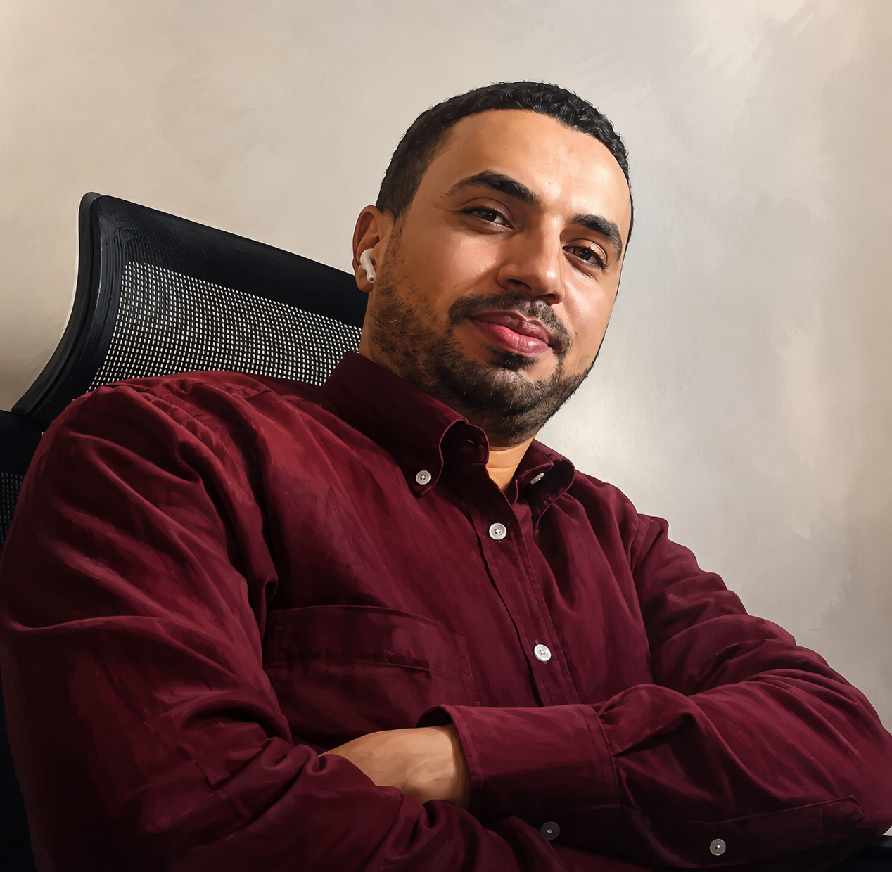 Portrait of Taoufik Mouadab